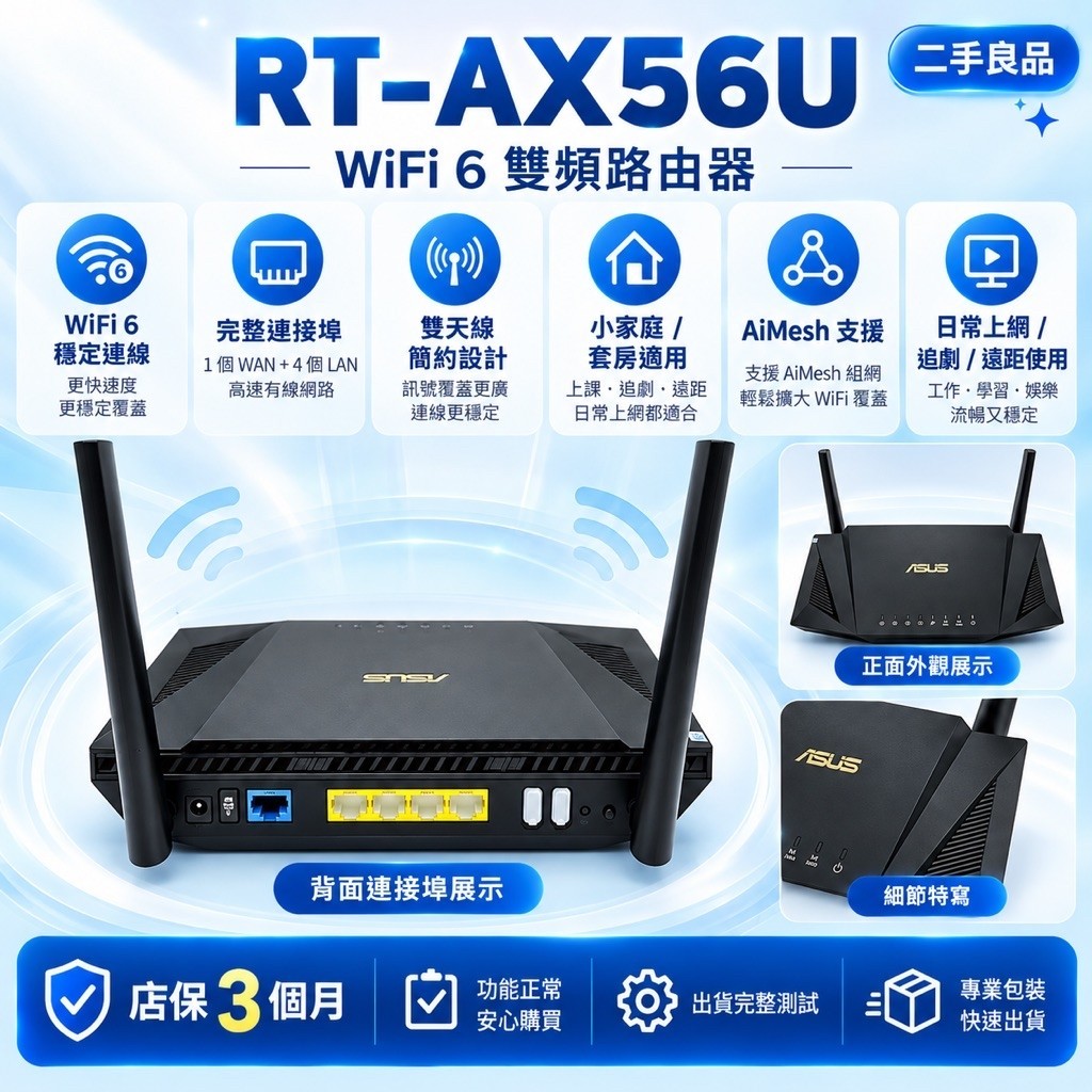 ASUS RT-AX56U 商品圖片 2