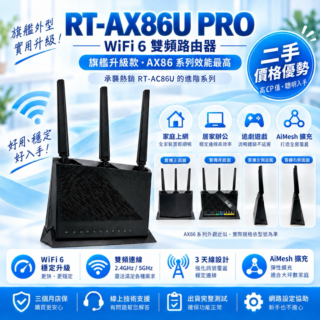 ASUS RT-AX86U PRO 商品圖片 2