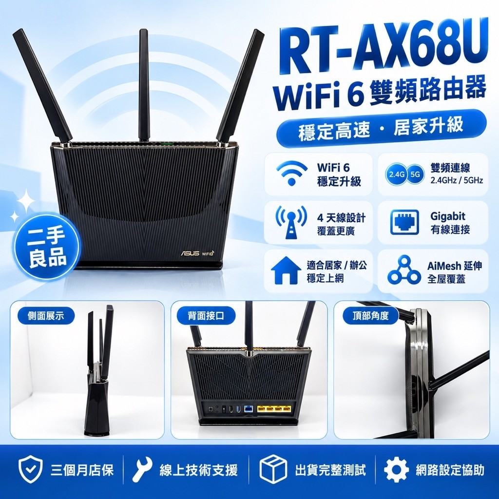 ASUS RT-AX68U 商品圖片