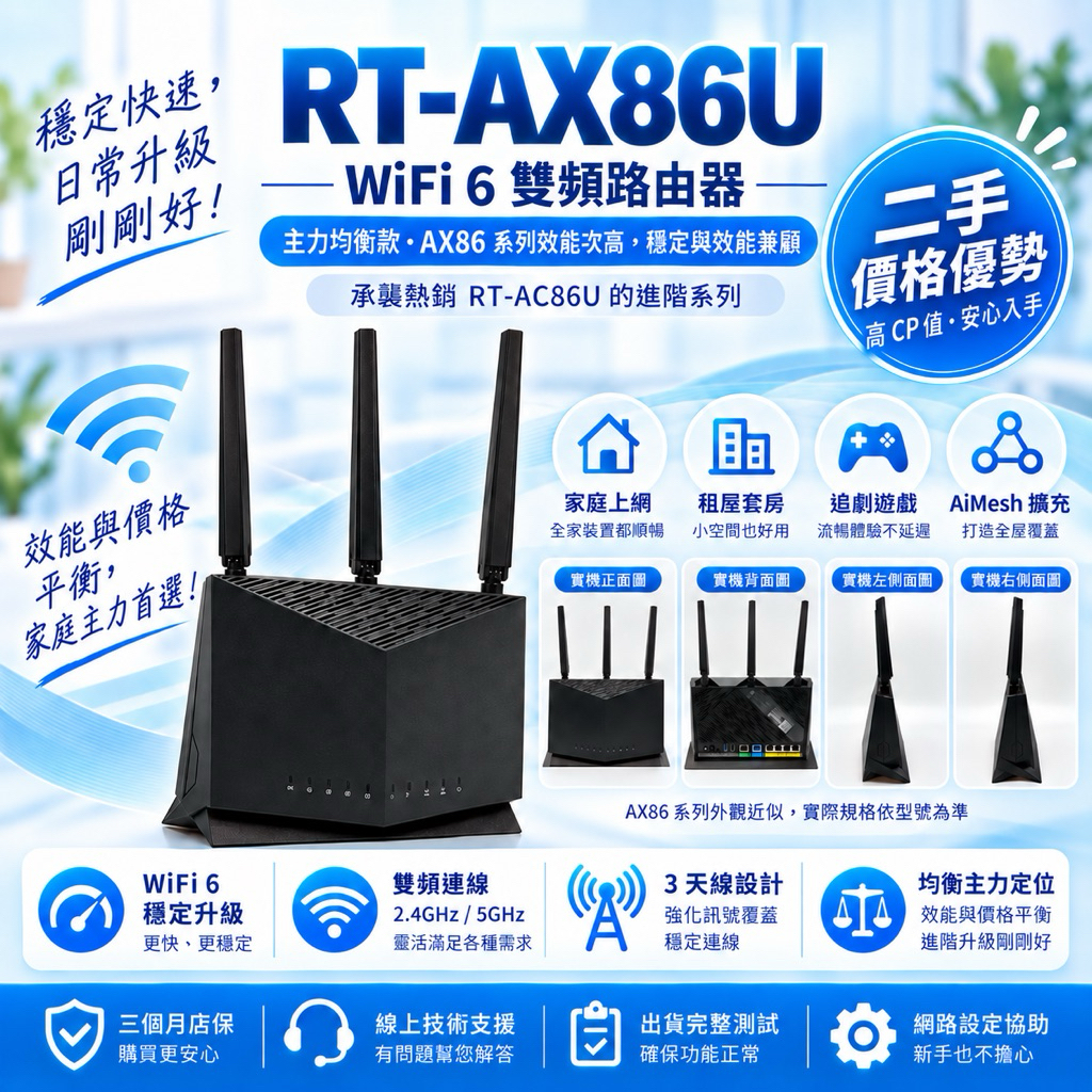 ASUS RT-AX86U 商品圖片